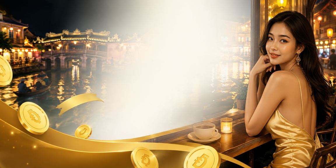 Người dùng Hội An thưởng thức cà phê và trải nghiệm casino trực tuyến trên di động
